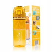 Inne naczynia kuchenne - Bidon aQuator 600 ml żółty - miniaturka - grafika 1