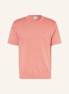 Moda i Uroda OUTLET - Calvin Klein Dzianinowa Koszulka orange - miniaturka - grafika 1