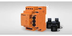 Zestaw: monitor zużycia energii MEF-3-OPTI-40 FOX z lampką LK-BZ-3 - Liczniki energii elektrycznej - miniaturka - grafika 1