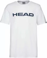 Koszulki sportowe męskie - HEAD CLUB IVAN T-Shirt M White / Dress Blue 2020 - miniaturka - grafika 1