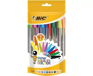 BIC Długopis Cristal Multicolor pouch 20 sztuk - Długopisy - miniaturka - grafika 2