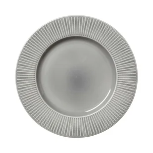 Steelite TALERZ GOURMET Z KRÓTKIM RANTEM WILLOW MIST 28,5 cm PORCELANA SZARA - Talerze - miniaturka - grafika 1