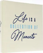 Albumy fotograficzne - Album GED SB46500 ART114 10x15 500 black pages slip in riveted - miniaturka - grafika 1