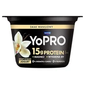 Kefiry, jogurty, maślanki - Danone YoPro Jogurt smak waniliowy 160 g - miniaturka - grafika 1