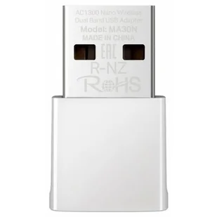 Karta sieciowa MERCUSYS MA30N USB-A, Zewnętrzna, 2.4 / 5 GHz MA30N - Karty sieciowe - miniaturka - grafika 1