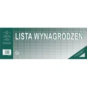 Druki akcydensowe - Lista wynagrodzeń 1/2 A3 - miniaturka - grafika 1