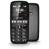Telefony komórkowe - Emporia HAPPY E30.v3 Czarny - miniaturka - grafika 1