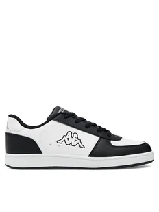 Kappa Sneakersy Logo Malone Kid 371K1IW-A01 Biały - Buty dla dziewczynek - miniaturka - grafika 1