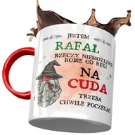 Kubki - Kubek Czerwony dla Rafała Kolegi na Prezent z Nadrukiem ze Zdjęciem + Opakowanie na prezent (wzór 03) - miniaturka - grafika 1