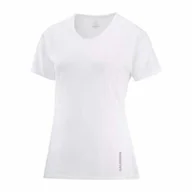 Koszulki sportowe damskie - Koszulka Salomon Sense Aero W White - miniaturka - grafika 1