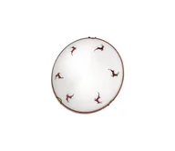 Lampy sufitowe - Kolarz 731.11.4.103-Lampa sufitowa NONNA 1xE27/60W/230V pr.30cm jeleń czerwona - miniaturka - grafika 1