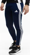 Spodnie sportowe męskie - Adidas Spodnie męskie adidas Tiro 24 Slim Training granatowe IR9344 XL - miniaturka - grafika 1