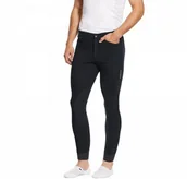 Bryczesy - ARIAT Bryczesy męskie TRI FACTOR z lejem kolanowym silikonowym - black - miniaturka - grafika 1