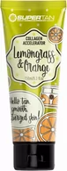 Balsamy i kremy do opalania - SuperTan, Lemongrass, Aktywny przyspieszacz opalania z kolagenem, 150 ml - miniaturka - grafika 1