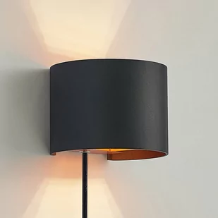 Arcchio Zuzana kinkiet aluminium, okrągły, czarny - Lampy ścienne - miniaturka - grafika 2