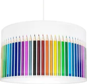 Lampy sufitowe - Solar Lampa wisząca kolorowe kredki plus denko - miniaturka - grafika 1