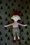 Maskotki i pluszaki - Przytulanka skrzat świąteczny - miniaturka - grafika 1