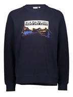 Bluzy męskie - Napapijri Bluza w kolorze granatowym - miniaturka - grafika 1