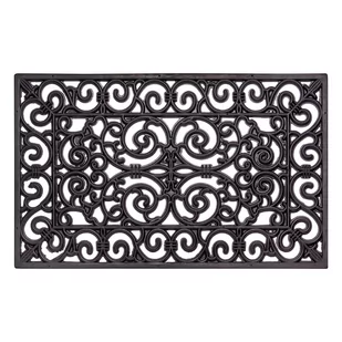 Wycieraczka z tworzywa sztucznego 75x45 cm Optik – Hanse Home - Wycieraczki - miniaturka - grafika 1