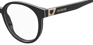 Okulary korekcyjne Love Moschino MOL584 7RM - Okulary korekcyjne, oprawki, szkła - miniaturka - grafika 4