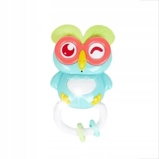 GRZECHOTKA GRAJĄCA MELODIE SÓWKA KOŁYSANKA - Grzechotki dla dzieci - miniaturka - grafika 1