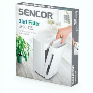 Sencor Filtr do nawilżacza powietrza SHX 005 - Akcesoria do oczyszczaczy i nawilżaczy powietrza - miniaturka - grafika 2