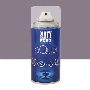 Farba wodna w sprayu AQUA 150 ml Grey fig PINTY PLUS - Farby i lakiery w sprayu - miniaturka - grafika 1