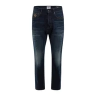 Spodnie męskie - Męskie Spodnie jeansowe GUESS JAMES ZIP M3RA54D4XG1-1COR – Granatowy - miniaturka - grafika 1