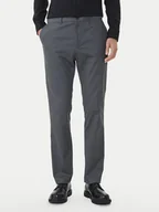 Spodnie męskie - Calvin Klein Chinosy LV04LD613G Szary Slim Fit - miniaturka - grafika 1