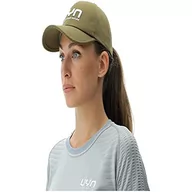 Czapki damskie - UYN O102658 Cotton Czapka z daszkiem Unisex Zielony/Biały Uni - miniaturka - grafika 1