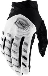 100% Rękawiczki 100% AIRMATIC Glove white roz. L długość dłoni 193-200 mm NEW