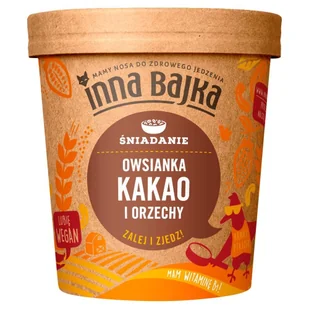 Brand New Story Owsianka z kakao i orzechami nerkowca 70 g - Płatki śniadaniowe i musli - miniaturka - grafika 1