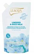 Mydła - Luksja Creamy Linseed Mydło W Płynie Zapas 400ML - miniaturka - grafika 1