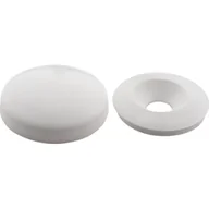 Zawiasy, okucia i inne akcesoria - Zaślepka na wkręt 14,5 mm biała 12 szt. STAHL - miniaturka - grafika 1