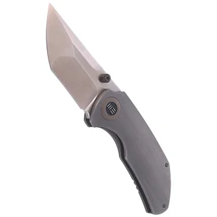 Nóż składany WE Knife Thug Gray Titanium, Satin CPM 20CV by Matt Christensen (2103A) - Noże - miniaturka - grafika 5