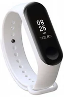 Akcesoria do smartwatchy - TECH-PROTECT Pasek Smooth do Xiaomi Mi Band 3/4 Biały - miniaturka - grafika 1