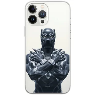 Etui Marvel dedykowane do Xiaomi MI 11 LITE 4G / MI 11 LITE 5G / 11 LITE 5G NE, wzór: Czarna Pantera 012 Etui częściowo przeźroczyste, oryginalne i .. - Etui i futerały do telefonów - miniaturka - grafika 1