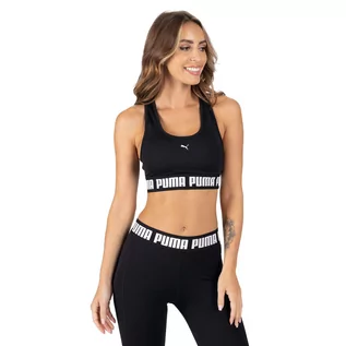 Bielizna sportowa damska - Stanik fitness PUMA Strong - grafika 1