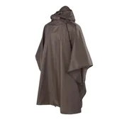 Odzież taktyczna i umundurowanie - Helikon-Tex Poncho Lightweight - Earth Brown - miniaturka - grafika 1