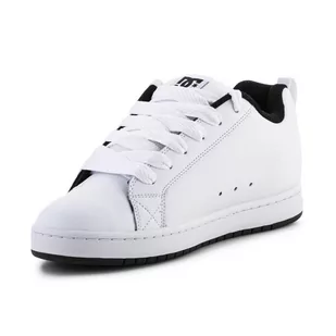 Buty DC Court Graffik M 300529 (kolor Biały, rozmiar EU 44.5) - Buty sportowe męskie - miniaturka - grafika 3