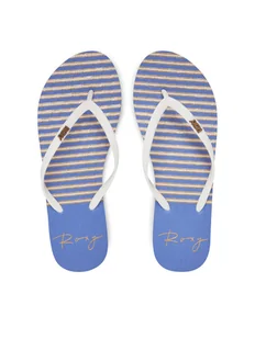 Roxy Japonki ARJL100683 Biały - Klapki i japonki damskie - miniaturka - grafika 1