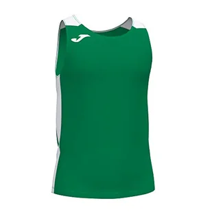 Joma Top Record II Zielony Biały, 102222.452.XL - Koszulki i topy damskie - miniaturka - grafika 1