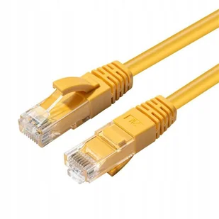 Microconnect Cat6A Utp 0,5M Żółty Lszh - Kable - miniaturka - grafika 1