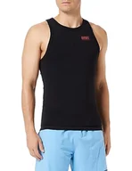 Koszulki męskie - Diesel Umtk-Johnny Biustonosz tank top Mężczyźni, 900-0blax, L - miniaturka - grafika 1