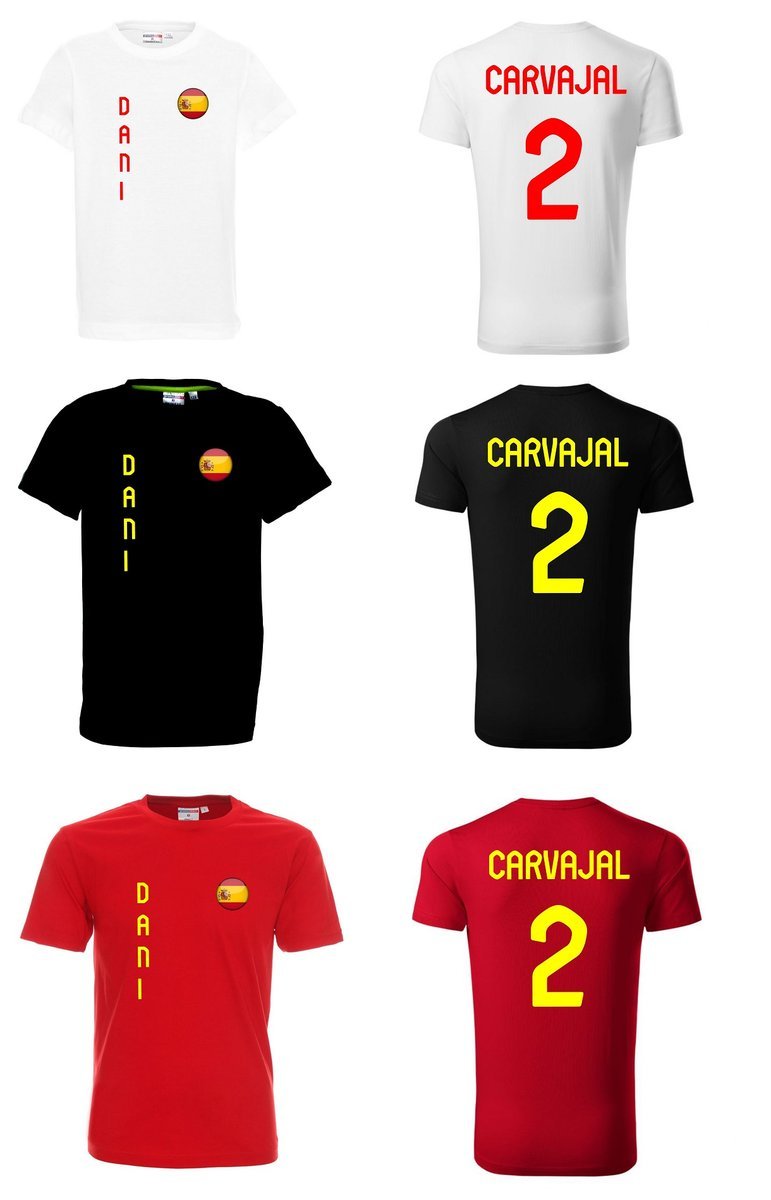 EURO 2024 Koszulka HISZPANIA DANI CARVAJAL 2