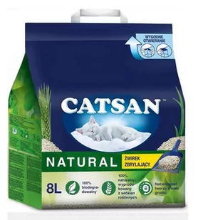 Catsan Natural - 2 x 8 L - Kuwety dla kotów - miniaturka - grafika 1