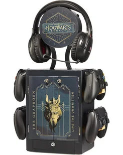 Numskull Hogwarts Legacy Gaming Locker - Uchwyt na kontroler, stojak na słuchawki oraz szafka na gry - Akcesoria do słuchawek - miniaturka - grafika 1