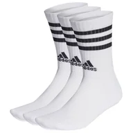 Skarpetki damskie - Skarpety adidas 3 Stripes Cushioned SPW CRW 3PP (kolor Biały) - miniaturka - grafika 1