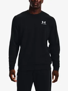 Bluza męska Under Armour Essential Fleece Crew-BLK M - Bluzy męskie - miniaturka - grafika 1