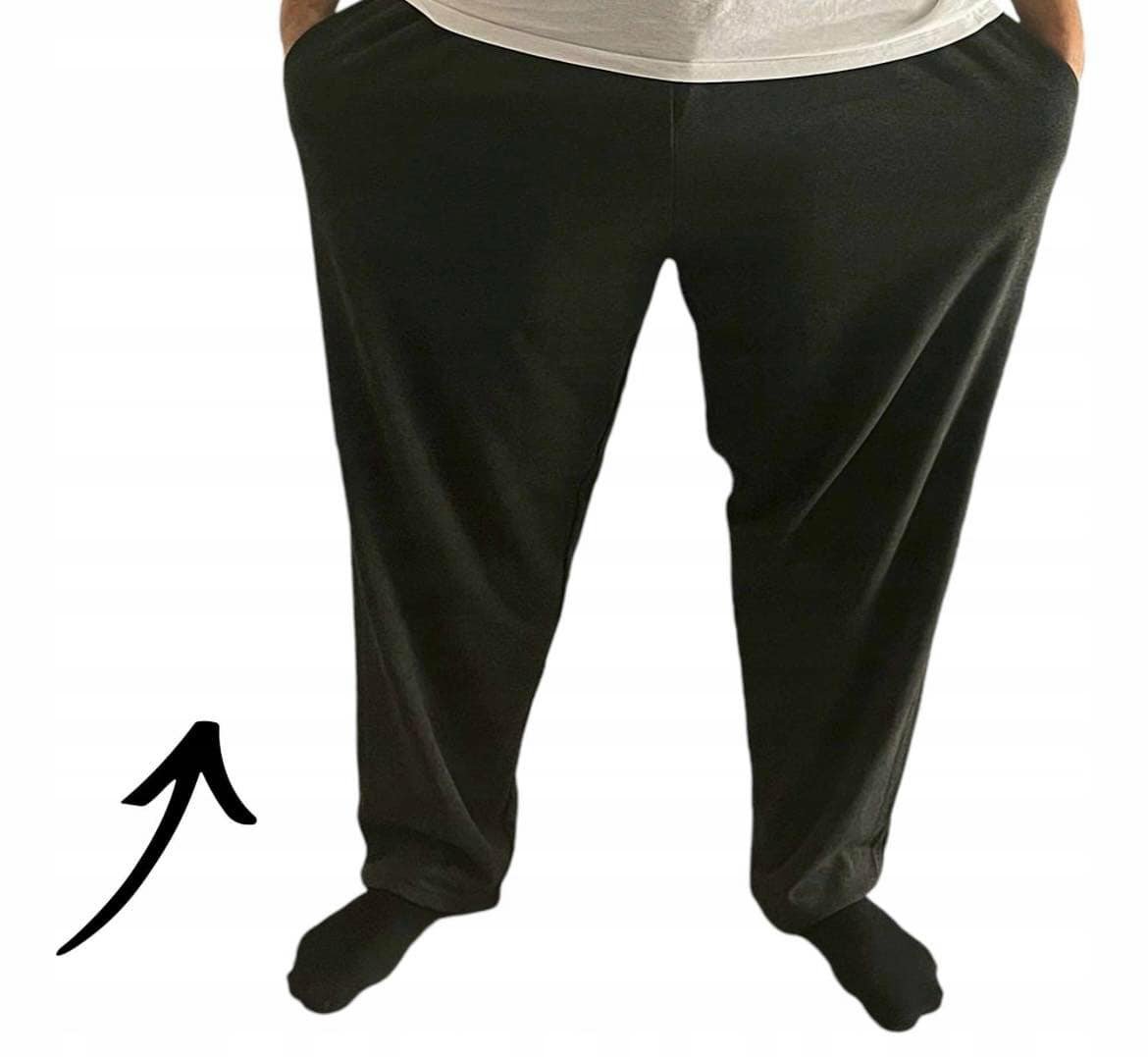 Spodnie Dresowe głęboki stan duży rozmiar polski producent 176 6XL 7XL